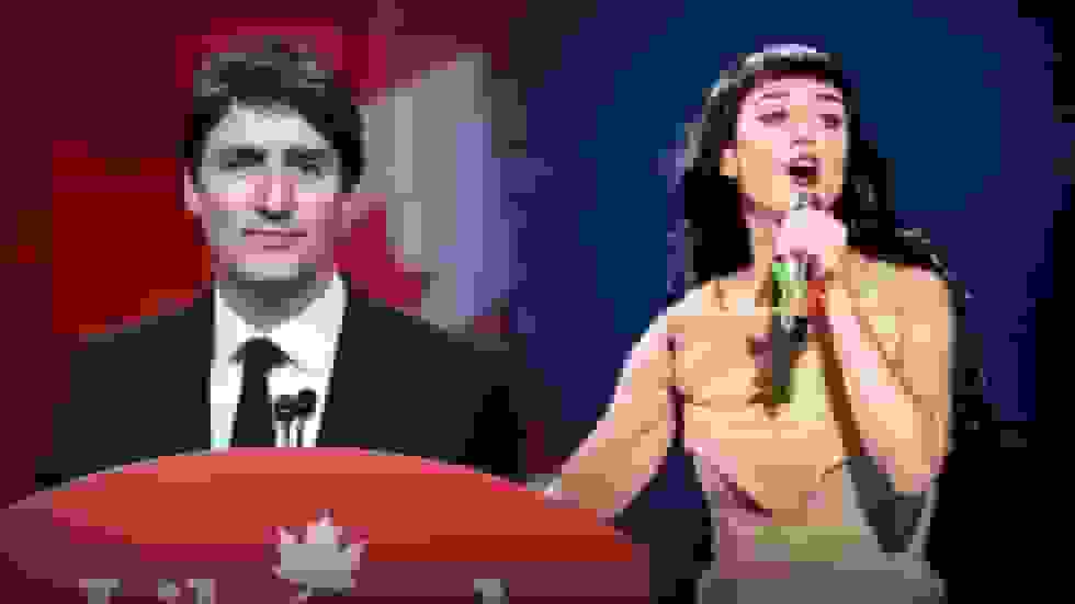 کیتی پری و جاستین ترودو رابطه عاشقانه خود را علنی کردند