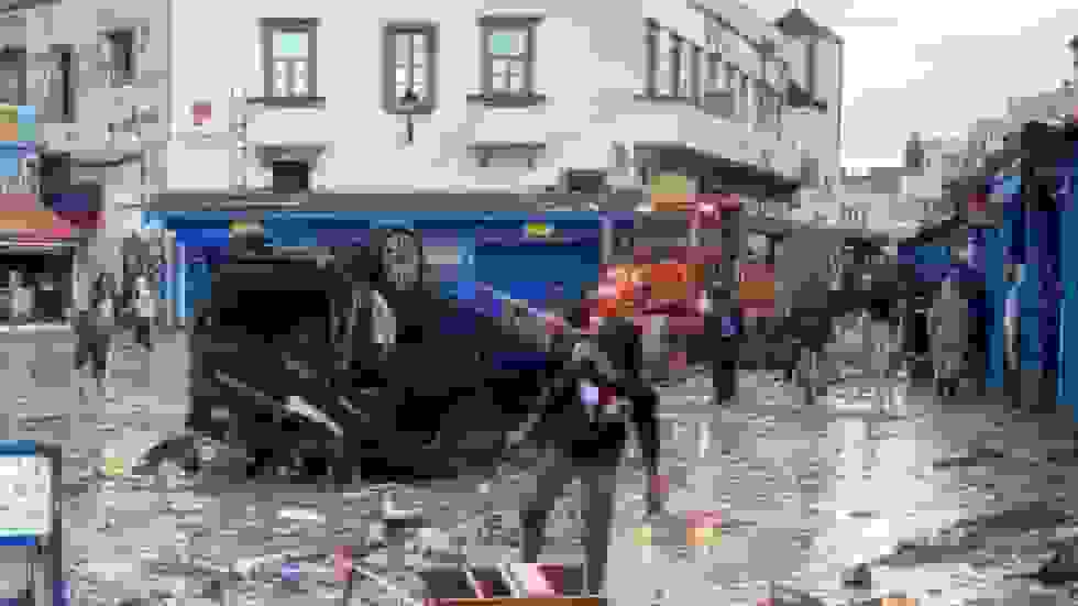 مرگ ده‌ها نفر در سیل مراکش (عکس/ویدئو)