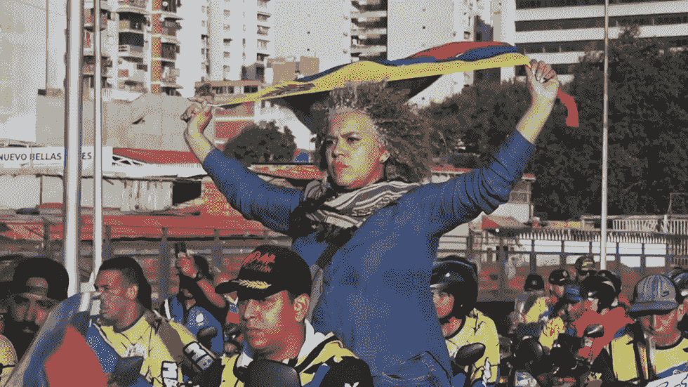 اعتراض موتورسواران ونزوئلا به 'دزدی دریایی' آمریکا (ویدیو)