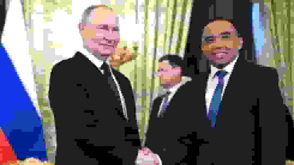 پوتین بر گسترش همکاری با ماداگاسکار تأکید کرد