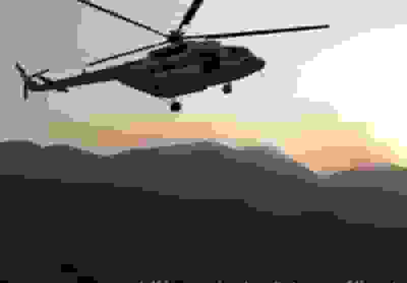 علت اعزام بالگرد ۹سرنشین هلال‌احمر برای نجات یک کوهنورد