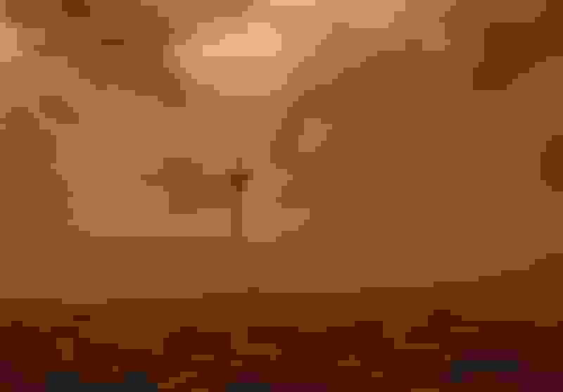 هشدار وزش باد شدید و گردوخاک در تهران از دوشنبه شب