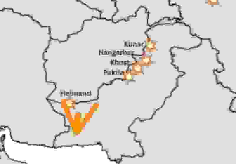 درگیری طالبان و ارتش پاکستان در مرز دیورند