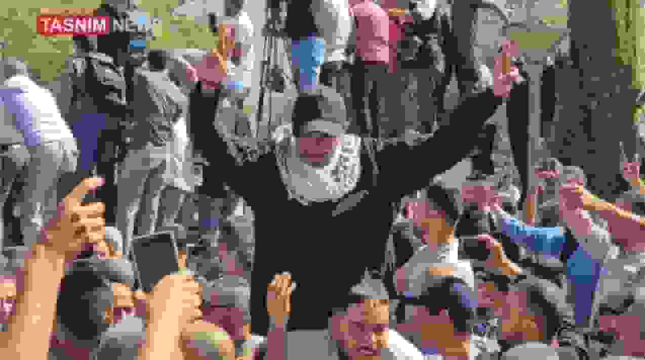 استقبال باشکوه رام‌الله از اسرای آزاده فلسطینی با تکبیر و فریاد شادی