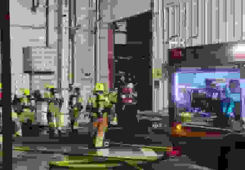 آتش‌سوزی در کارخانه نظامی آمریکایی-اسرائیلی در طیرات کارمل