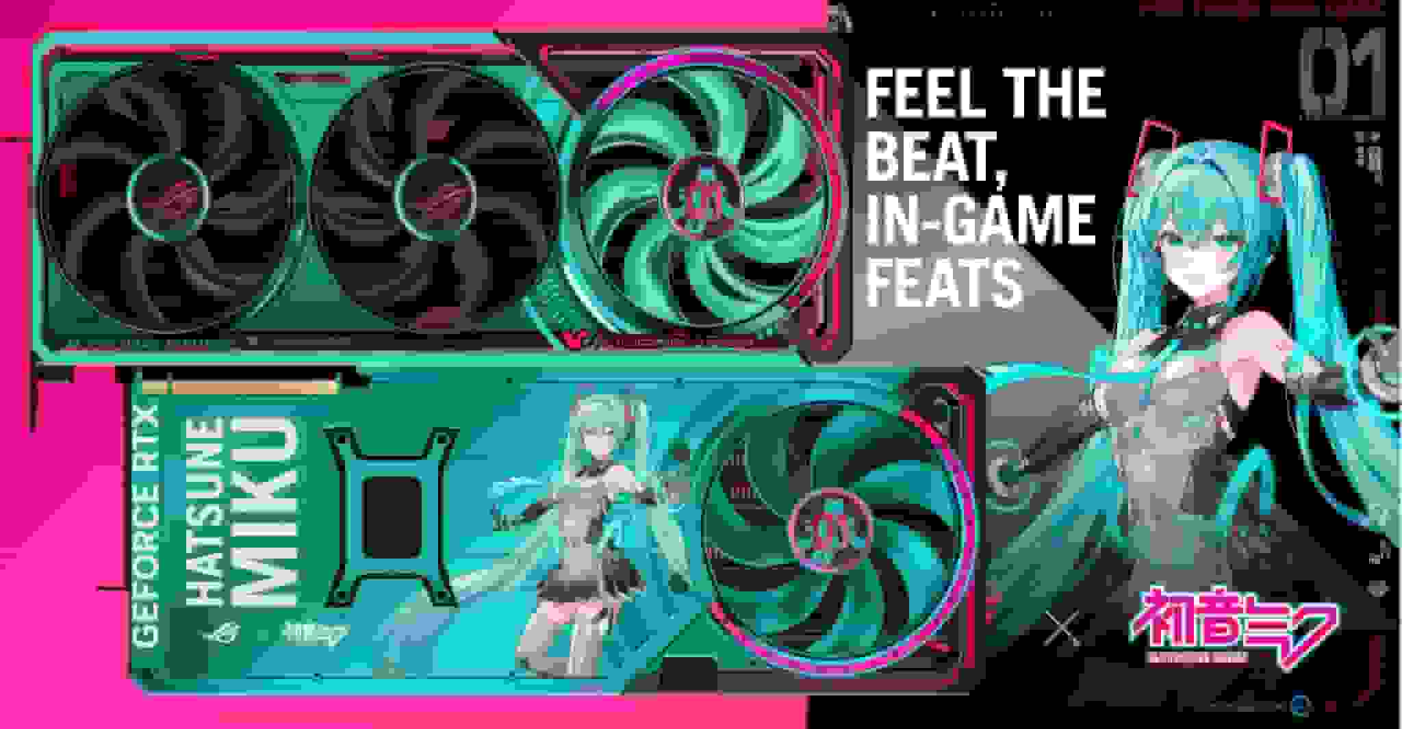 ایسوس قیمت کارت گرافیک RTX 5080 Hatsune Miku را تایید کرد