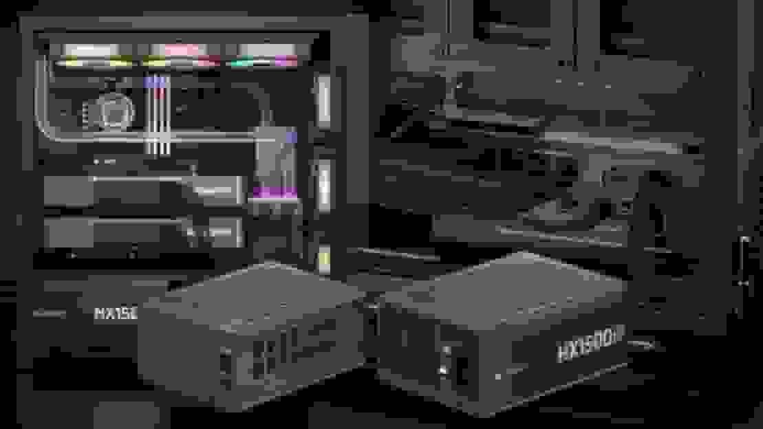 منبع تغذیه‌های کورسیر HXi SHIFT با کانکتورهای دوگانه 12V-2×6 رونمایی شدند