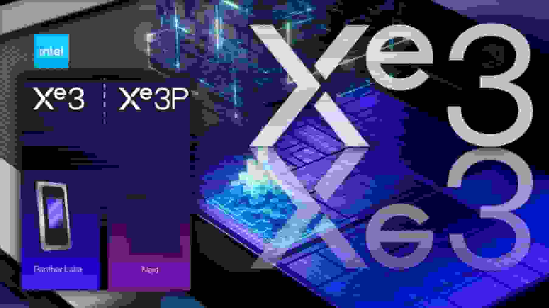 معماری گرافیک اینتل Xe3 رونمایی شد؛ عملکردی بیش از 50 درصد بهتر از Xe2