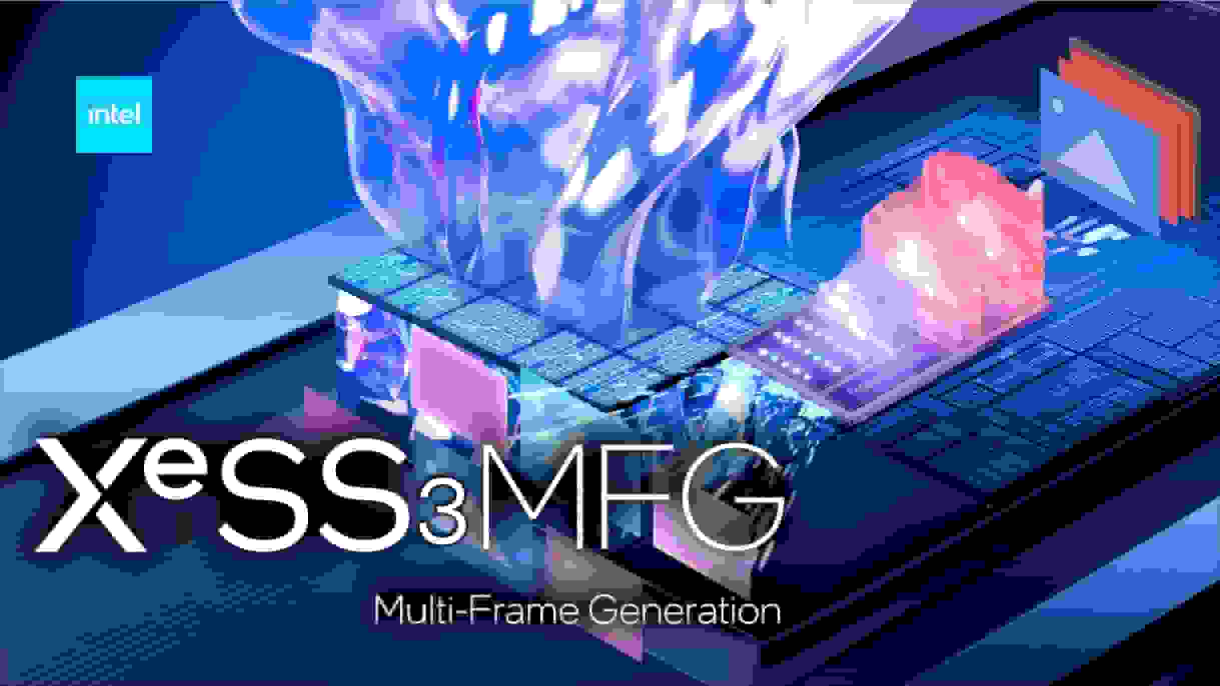فناوری XeSS 3 اینتل با پشتیبانی از تولید چندفریمی رونمایی شد