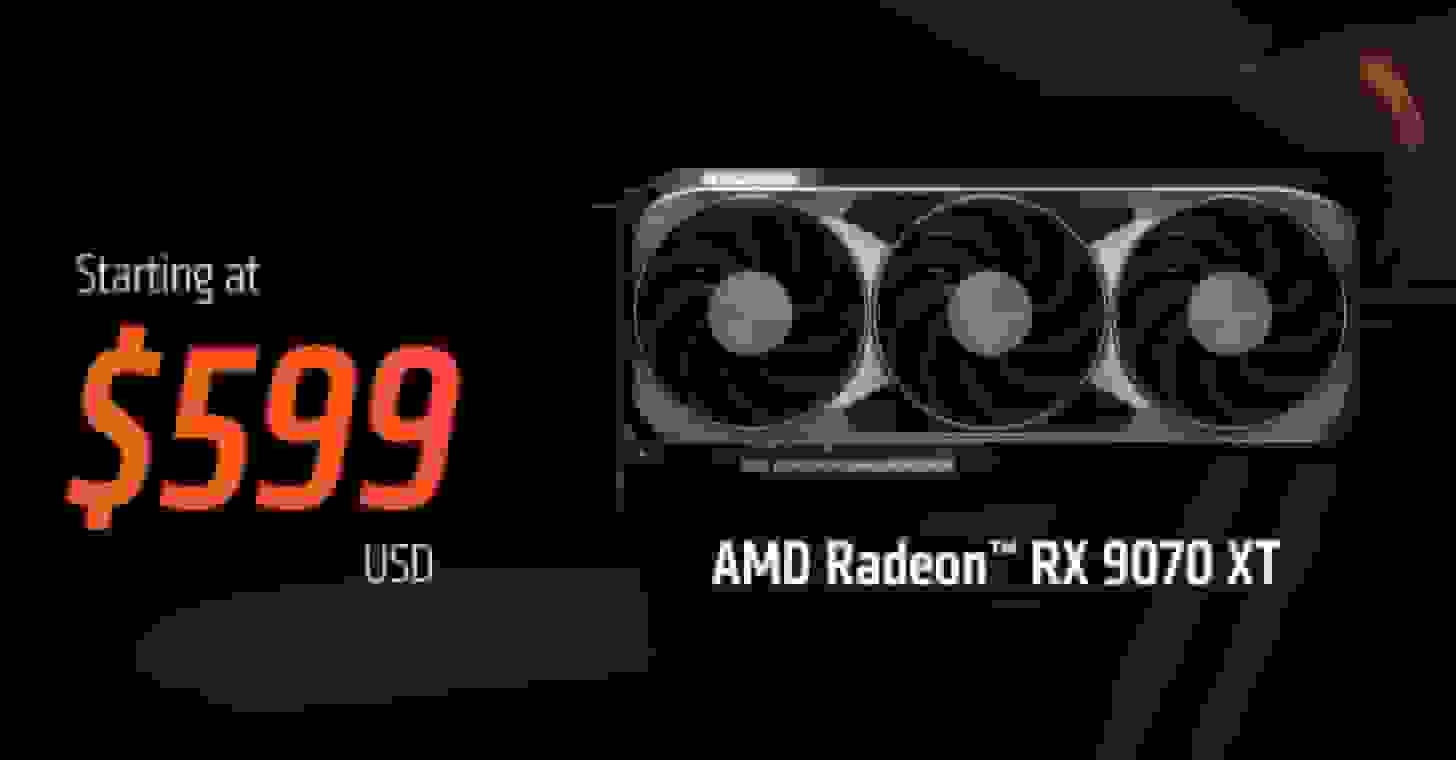 AMD RX 9070 XT در فروش از کل سری RTX 50 انویدیا پیشی گرفت