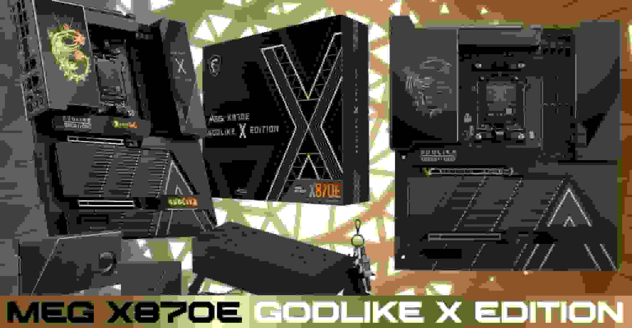 MSI مادربرد MEG X870E GODLIKE X EDITION با قیمت 1300 دلار