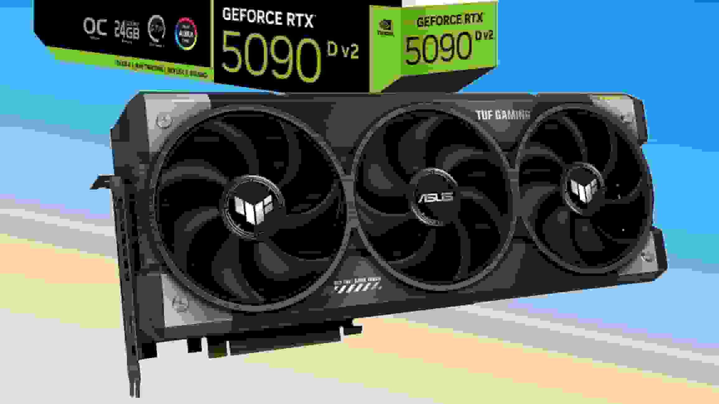 ایسوس کارت گرافیک RTX 5090D V2 TUF Gaming را رونمایی کرد