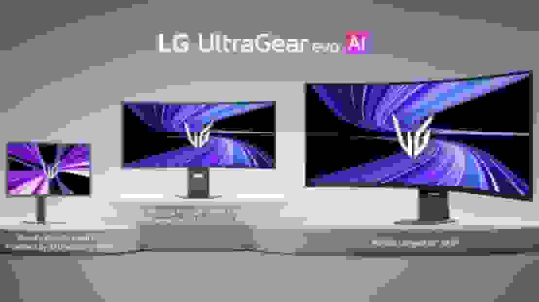 مانیتورهای گیمینگ جدید الجی با هوش مصنوعی اختصاصی