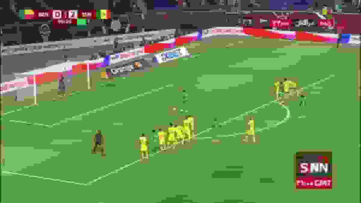 گل سوم سنگال به بنین توسط شریف اندیایه در دقیقه ۷+۹۰