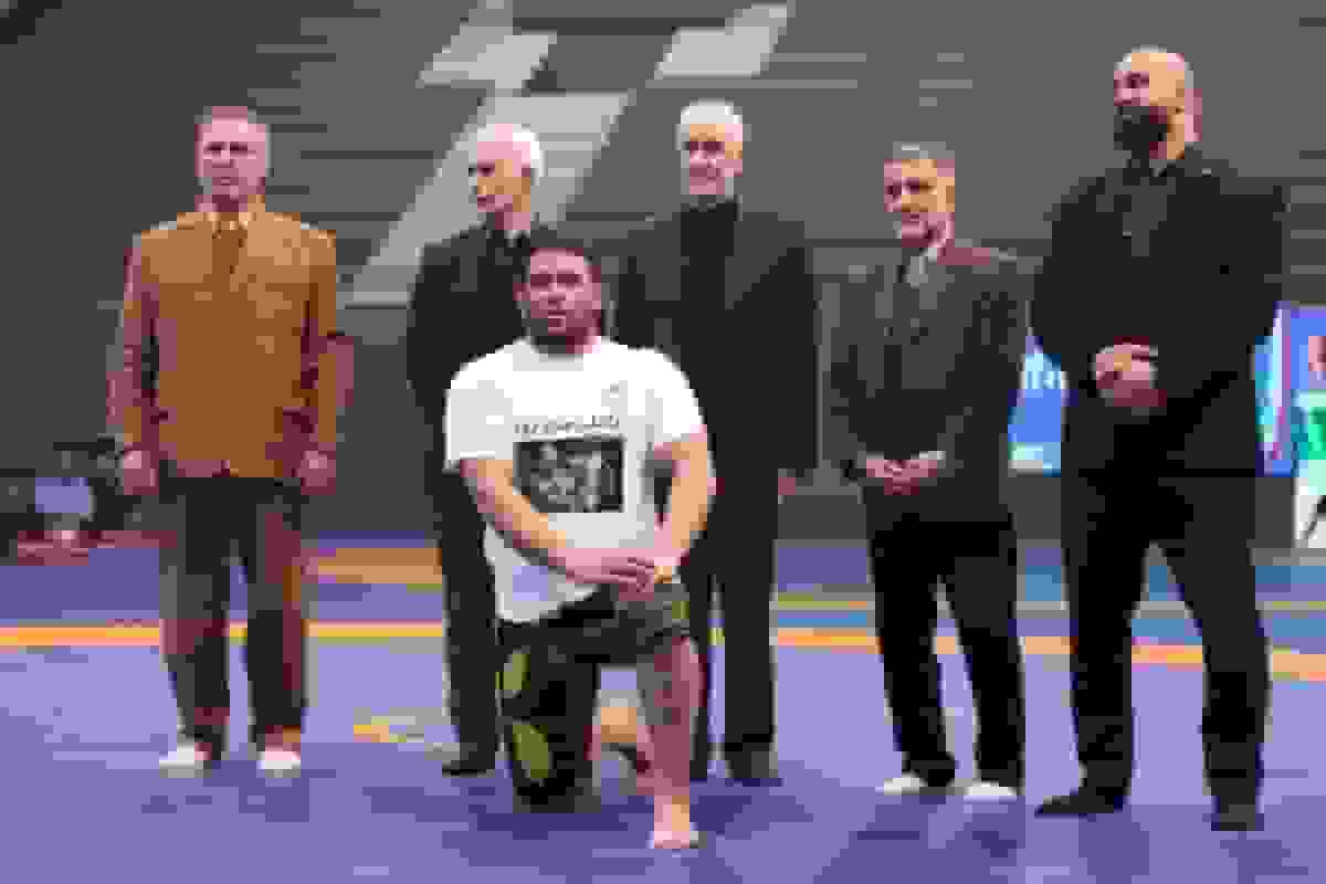 میرزاپور برای سومین بار بازوبند پهلوانی ایران را به دست آورد