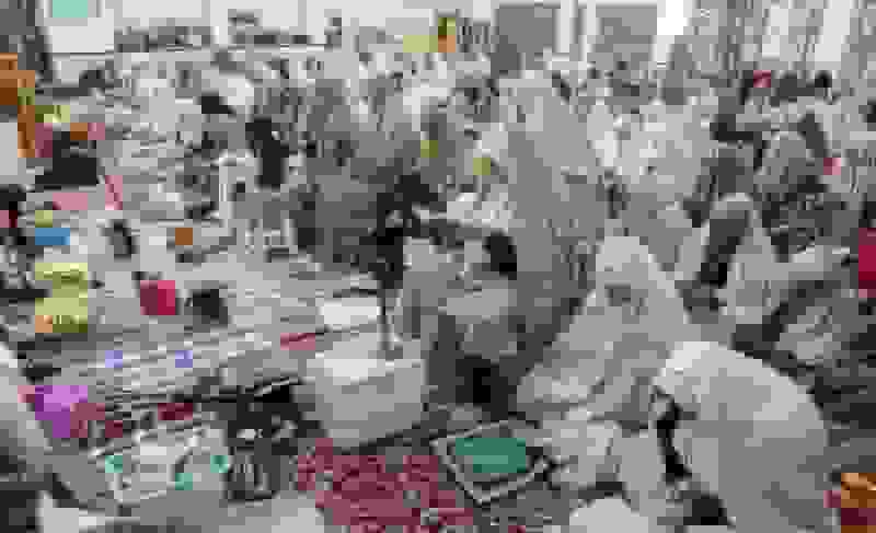 ۲۸ هزار گلستانی معتکف شدند