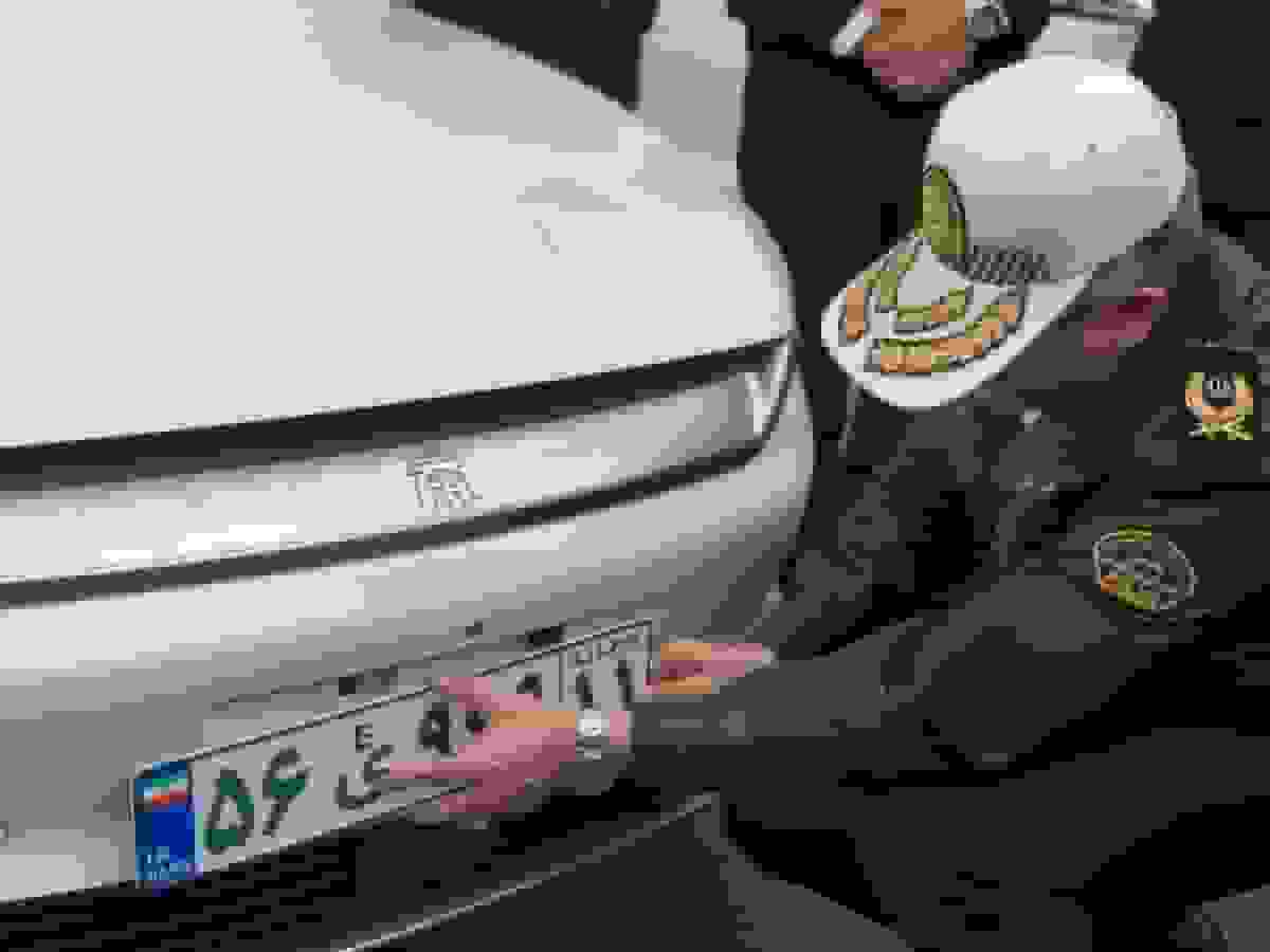 رونمایی از پلاک خودروهای برقی