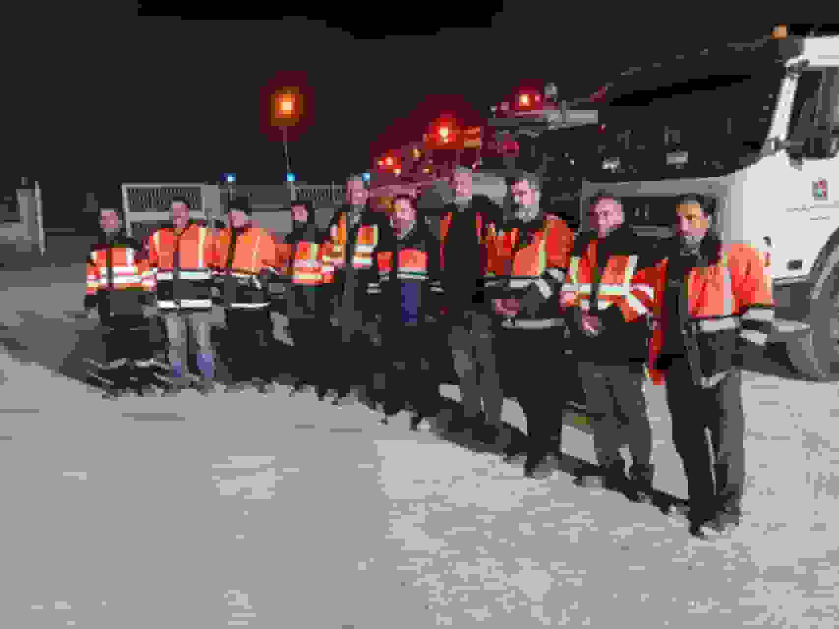 آماده‌باش ۳۲ اکیپ راهداری در راهدارخانه‌های استان سمنان به دلیل هشدار هواشناسی