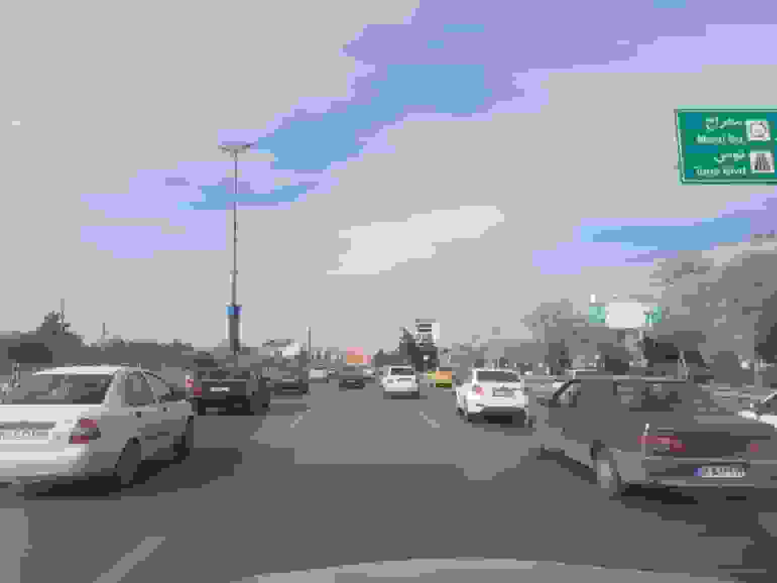 کیفیت هوای ناسالم مشهد در پانزدهمین روز بهمن