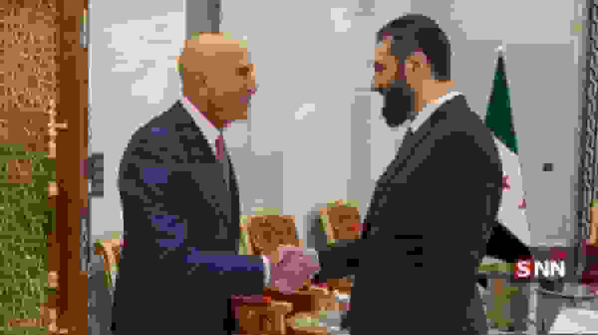 دیدار حاکم خودخوانده سوریه با فرستاده ویژه آمریکا در دمشق