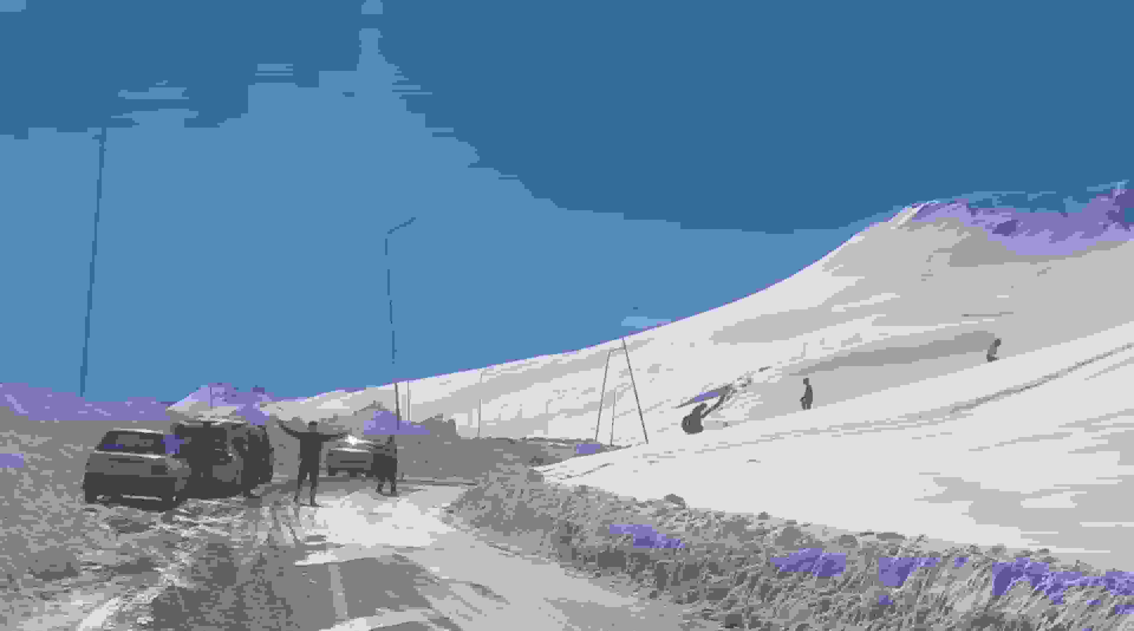 بازگشایی گردنه چری و محورهای برفی چهارمحال و بختیاری