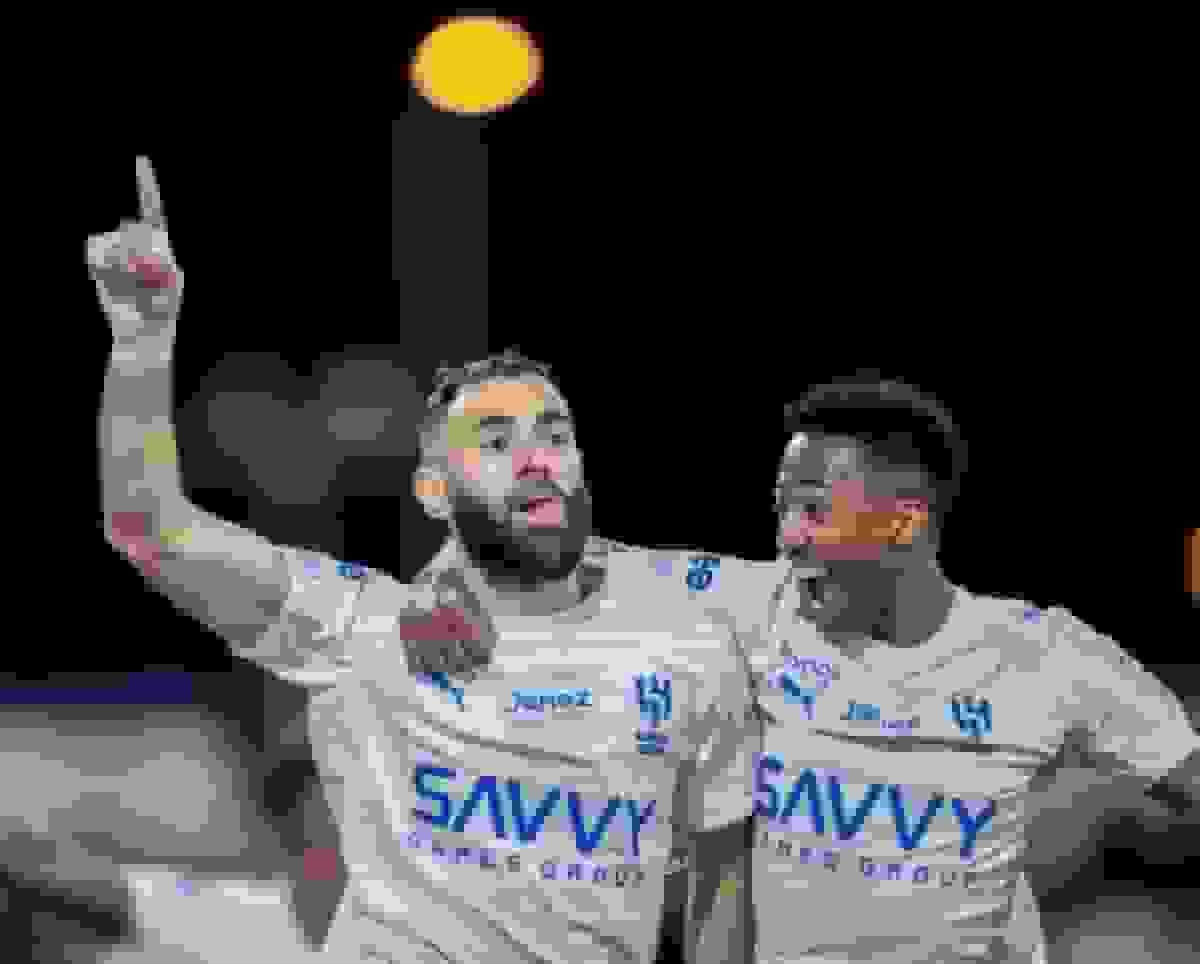 هت‌تریک بنزما در اولین بازی برای الهلال؛ شروعی طوفانی