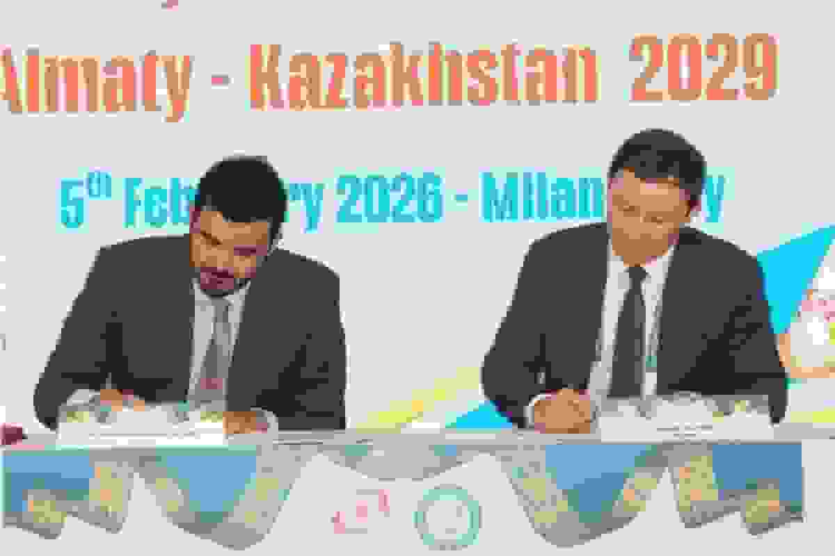 امضای قرارداد میزبانی بازی‌های زمستانی آسیایی ۲۰۲۹ در آلماتی