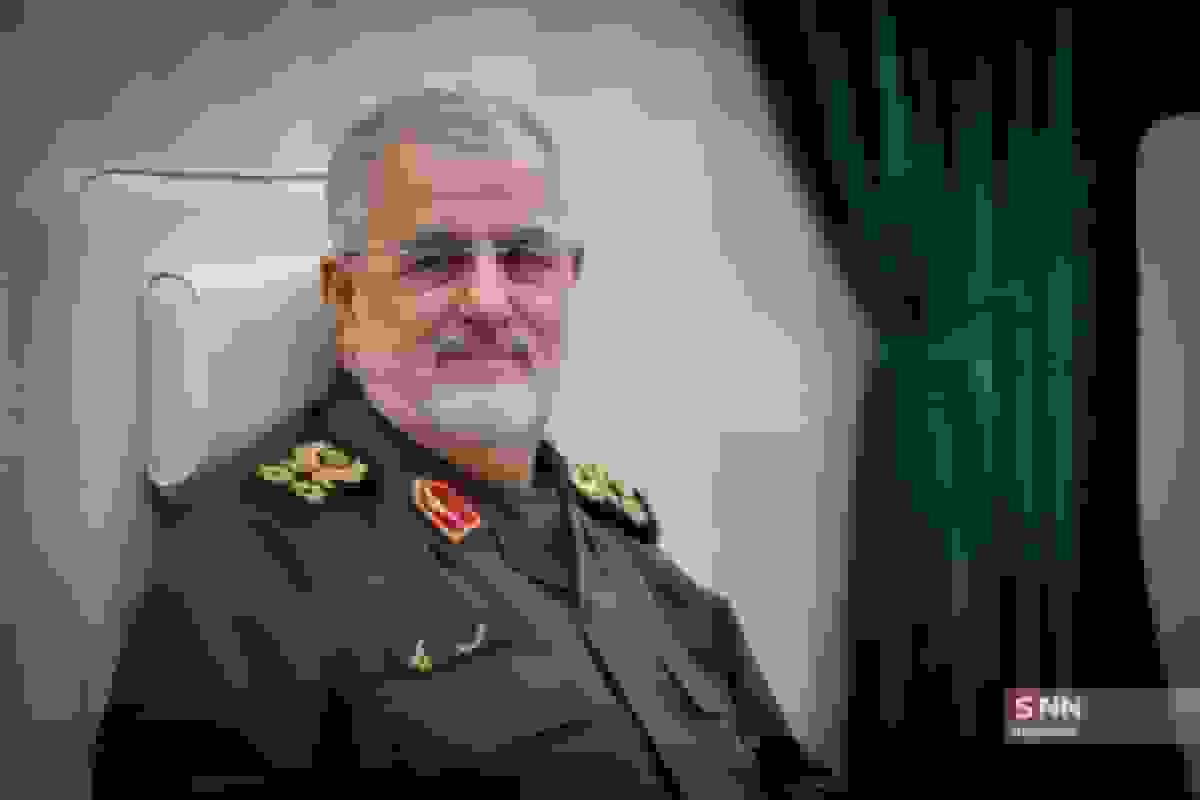 اهدای درجه سپهبدی به خانواده شهید سلامی