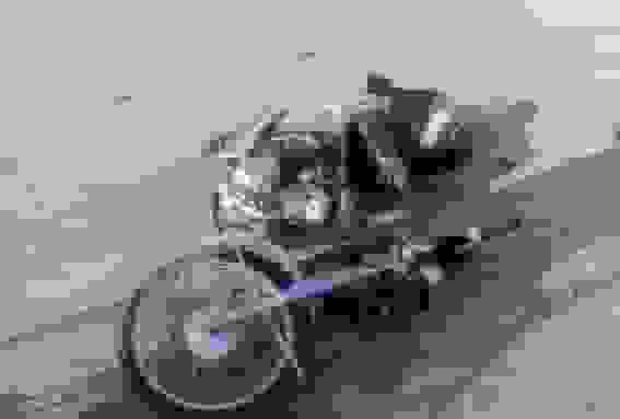 تصادف مرگبار موتورسیکلت و پیکان وانت در کاشمر