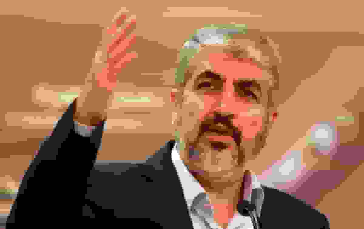 هدف اسرائیل از خلع سلاح فلسطینی‌ها از زبان خالد مشعل