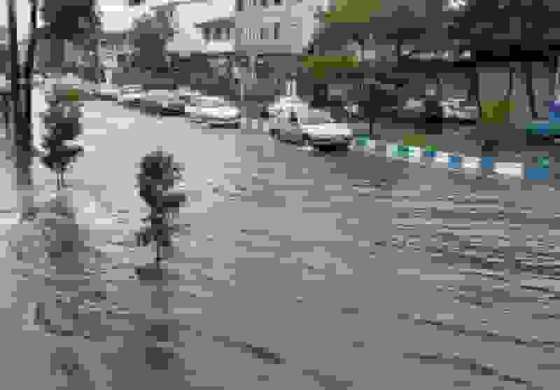 بارش شدید باران و تگرگ در سیستان و بلوچستان