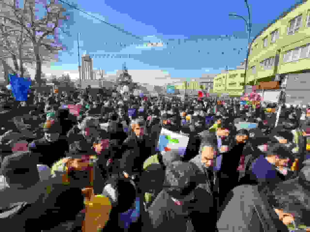 برگزاری راهپیمایی ۲۲ بهمن در ۷۰ نقطه شهری و روستایی همدان