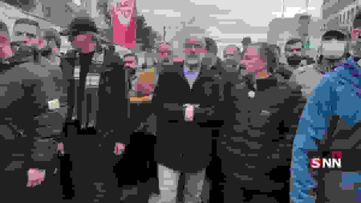 حضور رئیس مجلس در راهپیمایی یوم‌الله ۲۲ بهمن