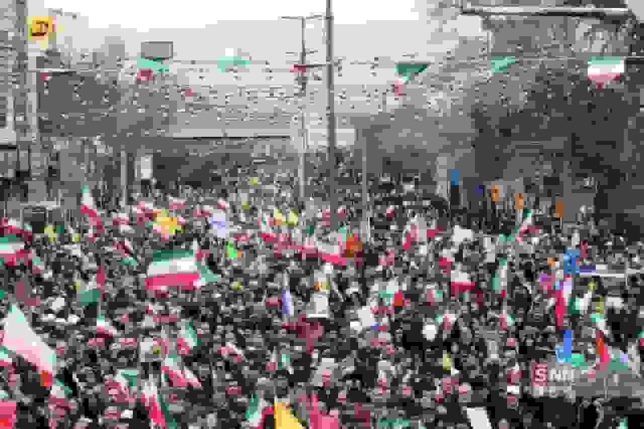 حضور پرشور مردم کویر در جشن سالگرد انقلاب اسلامی در خراسان جنوبی