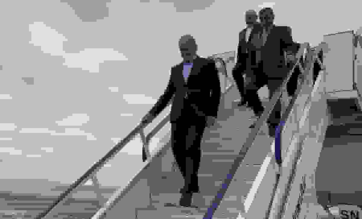 ورود رئیس جمهور به استان گلستان