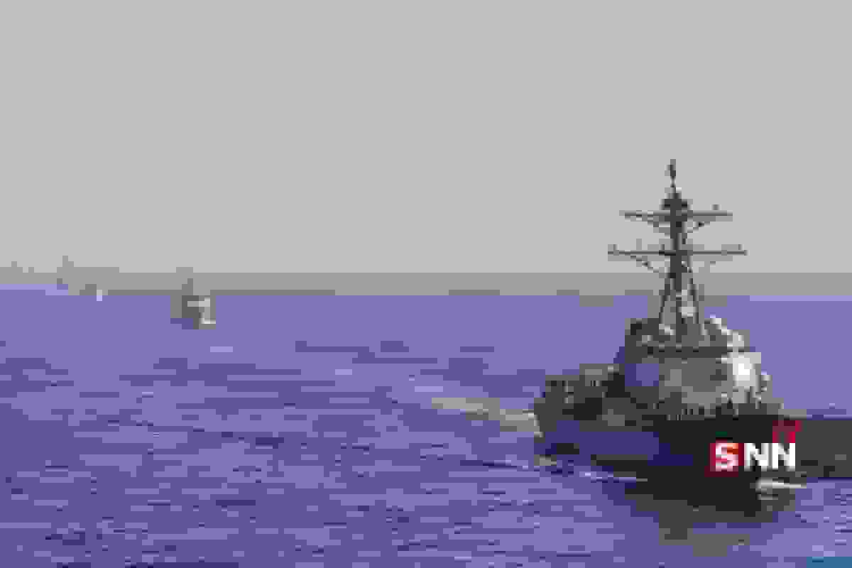 برخورد دو کشتی جنگی نیروی دریایی ایالات متحده در آمریکای جنوبی