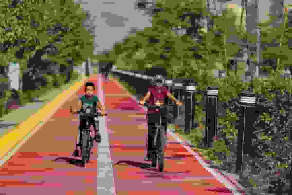 تور دوچرخه‌سواری در باغ راه حضرت زهرا (س) برگزار می‌شود