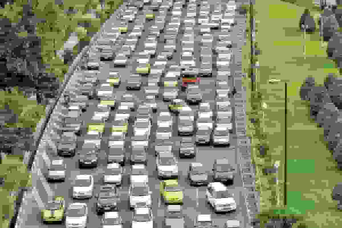 ترافیک سنگین در ورودی‌های تهران