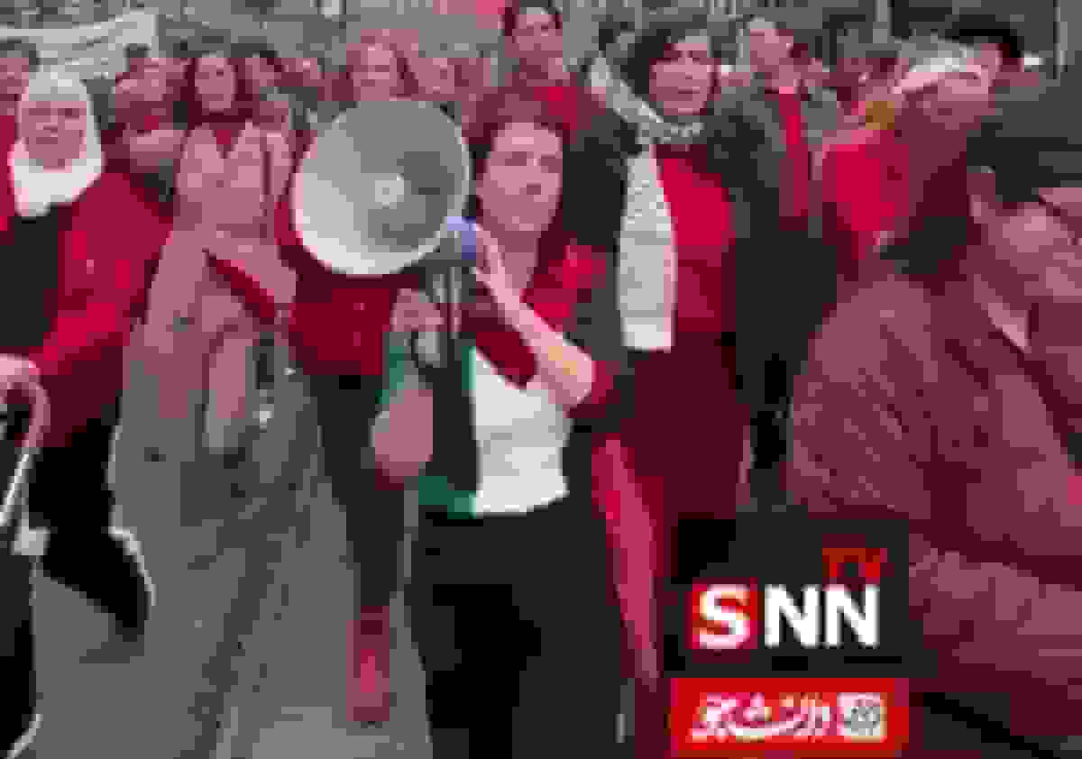 حضور نماینده پارلمان هلند در تظاهرات بزرگ آمستردام