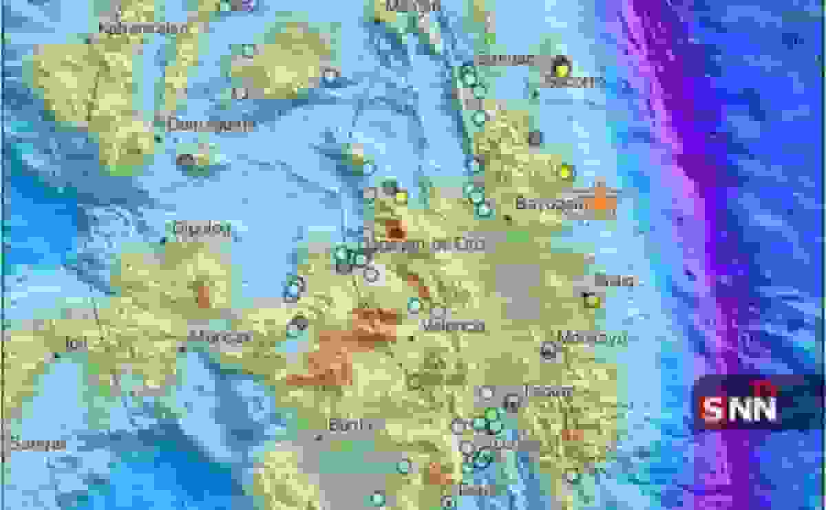 زمین‌لرزه ۶ ریشتری در جنوب فیلیپین