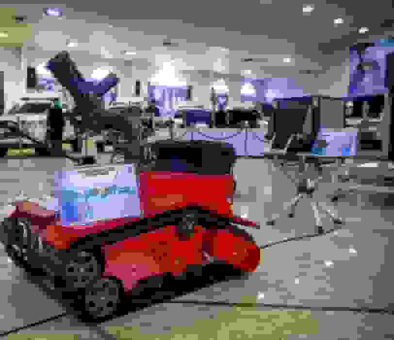 ربات پیشرفته آتشنشان حافظ ساخت ایران