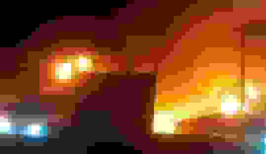 آتشسوزی انبار اسپری رنگ و گاز فندک در بابل