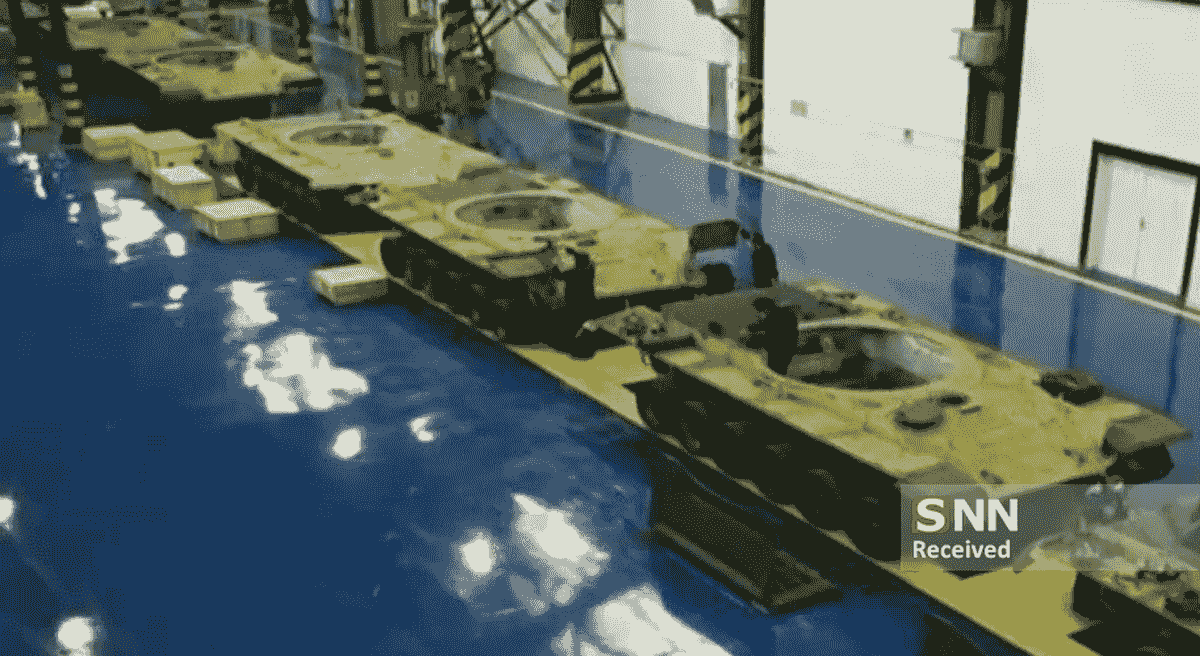 گزارش تصویری برجک پیشرفته تانک کرار پس از قالب‌گیری در صنایع نظامی دورود