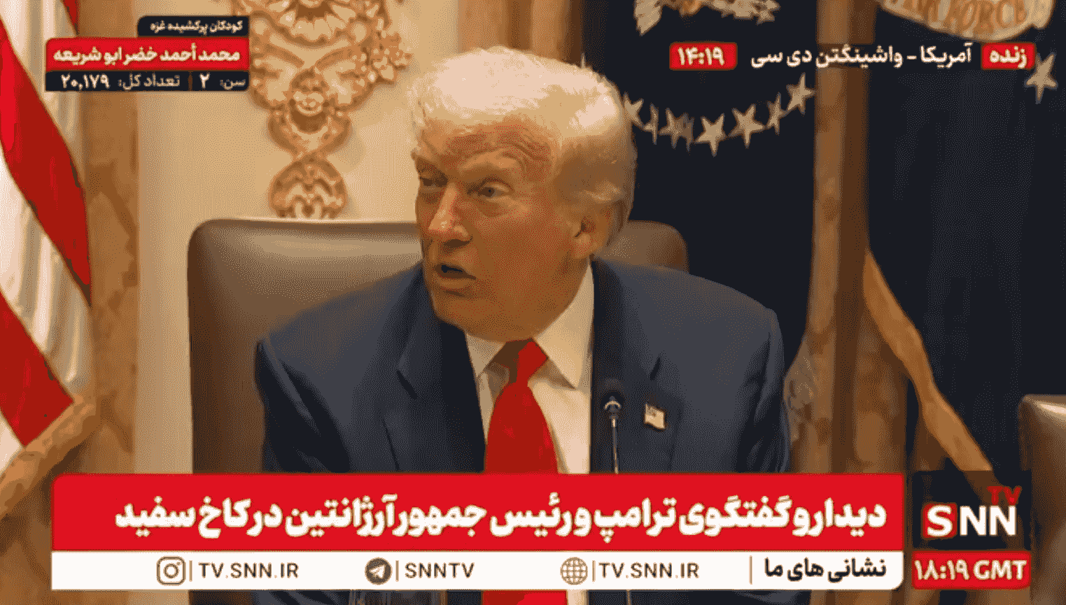 ترامپ خبرنگار NBC را دروغگو خواند و از پاسخ طفره رفت