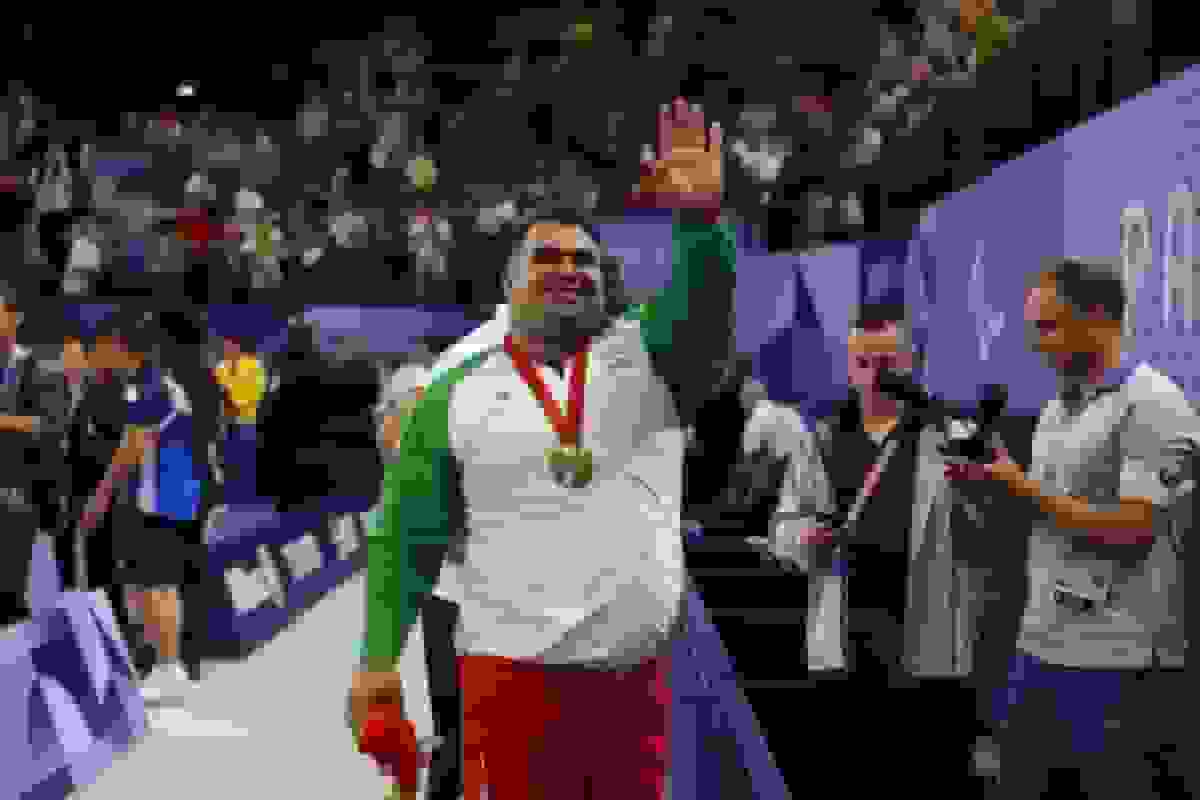 مدال طلا به هرکول ایرانی رسید