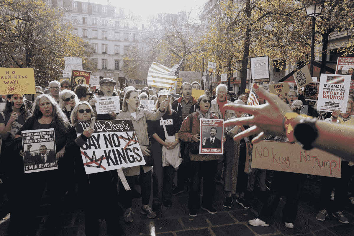 اعتراضات سراسری «نه به پادشاه» در آمریکا علیه ترامپ