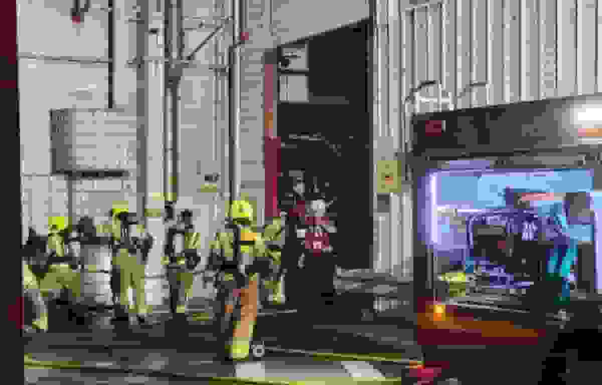 آتشسوزی گسترده کارخانه نظامی آمریکایی-اسرائیلی در طیرات کارمل