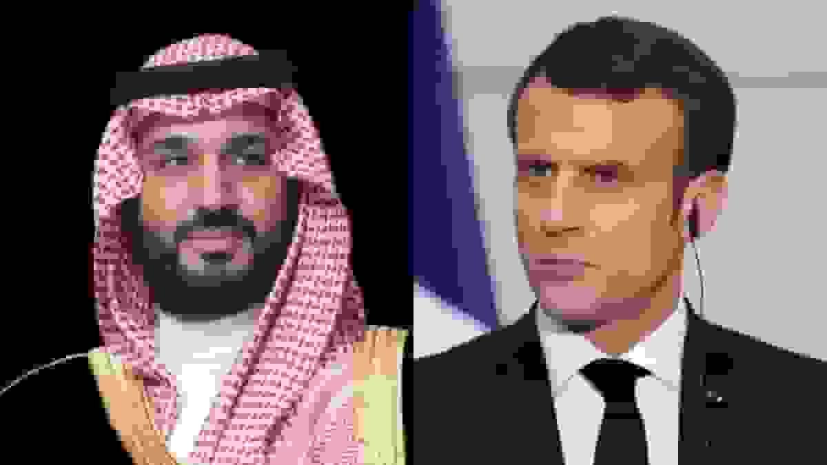 ولیعهد عربستان و مکرون بر لزوم خروج کامل اسرائیل از غزه تأکید کردند