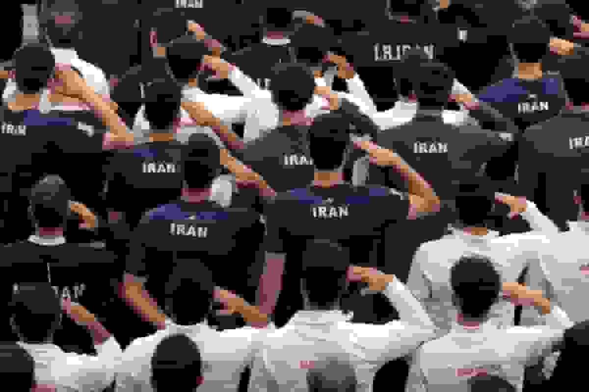 سلام نظامی ورزشکاران در دیدار با رهبر انقلاب