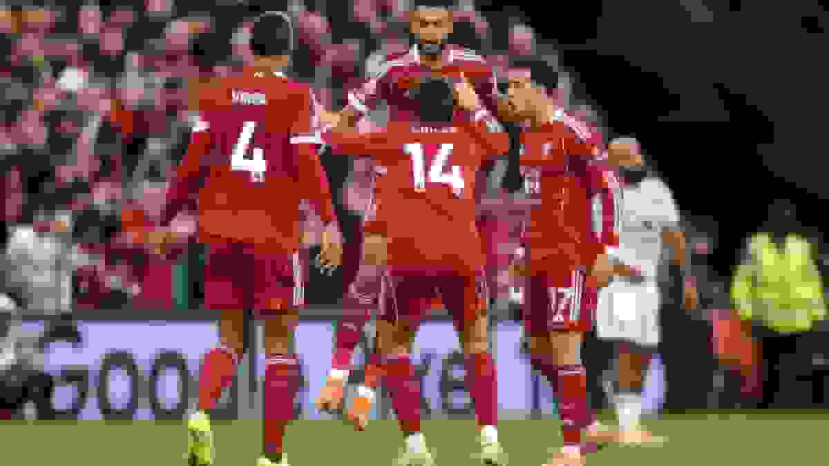 خلاصه بازی لیورپول 5-1 آینتراخت فرانکفورت در لیگ قهرمانان اروپا